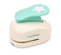 Craftelier - Star Punch 1" (2,54 cm) Diameter, Lever Punch for Paper and Cardstock, Ideal for Scrapbooking and Crafts, Size 7 x 4,5 x 6 cm