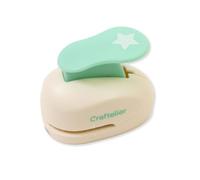 Craftelier - Star Punch 5/8" (1,58m) Diameter, Lever Punch for Paper and Cardstock, Ideal for Scrapbooking and Crafts, Size 6,5 x 4 x 5,5 cm