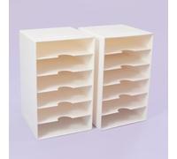 Craftelier - Storage Shelves for Distress Oxide Inks | Holds 12 Inks 7.6 x 7.6 cm | Size Approx. 3.3 x 8 x 7.8 cm (5.24" x 3.15" x 3.07")