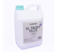 Craftelier - Tacky Glue | Extra Strong Liquid Glue for Scrapbooking and other Craft Projects | Non-Toxic | Transparent, Flexible and Resistant Drying - Quantity 2 Litres