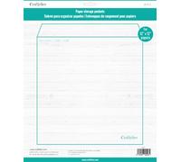 Craftelier - Transparent Heavy Duty Plastic Envelopes | Ideal for Organizing Scrapbooking and Crafts | Includes 25 Envelopes Size Approx. 32.5 x 33 cm (12.80" x 12.99")