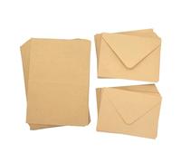 Crafter's Companion - 5" x 7" Kraft Card & Envelopes - Pack of 100 - Includes 50 Kraft Card Blanks & 50 Matching Envelopes - Great for a Variety of Occasions