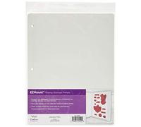 Crafter's Companion 8.5 x 11-inch Stamp-n-Store Storage Panels, Pack of 5, Transparent