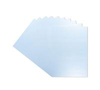 Crafter's Companion A4 Coloured Single Sided Baby Blue - 300GSM (10 Sheet Pack) -Perfect for Arts and Crafts, Printing, Card Bases & Folding-Centura Pearl, cardstock