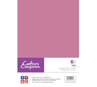 Crafter's Companion A4 Funky Pack-Pink-1.8mm Thickness-Pack of 6 Sheets-Craft Foam Cardmaking Easy Cut
