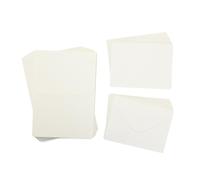 Crafter's Companion - A6 Ivory Cards & Envelopes - Pack of 100 - Includes 50 Ivory Card Blanks & 50 Matching Envelopes - Great for a Variety of Occasions