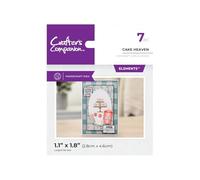 Crafter's Companion Cake Dies Metal Die Set