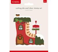 Crafter's Companion - Christmas Shaped Card Bases Stamp & Die - Santa's Boot