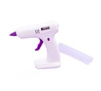 Crafter's Companion Cordless Glue Gun 10/12W Rechargeable - Includes 10 Glue Sticks - Built in Stand - No-Drip Nozzle
