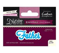 Crafter's Companion "Father" Diesire Essentials Only Words, Purple
