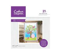 Crafter's Companion Garden Collection Clear Acrylic Stamps - You Grow Girl