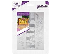 Crafter's Companion Gemini Christmas Festive Cut and Emboss Folder-Faith, Multi, One Size,GEM-CEF-FAI