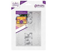 Crafter's Companion Gemini Christmas Festive Cut and Emboss Folder-Peace, Multi, One Size, GEM-CEF-PEAC