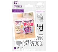 Crafter's Companion Gemini-Clear Acrylic Stamp & Metal Die Set-Your Special Day, Silver, One Size