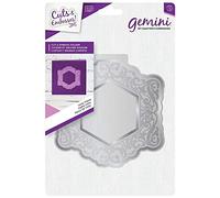 Crafters Companion Gemini Cut and Emboss Embossing Folder - Vichy Frame