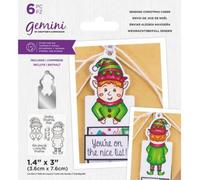 'Crafter's Companion - Gemini' Sending Christmas Cheer Combo Dies/Clear Stamps