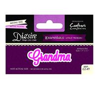 Crafter's Companion "Grandma" Diesire Essentials Only Words, Purple