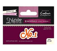 Crafter's Companion "No.1" Diesire Essentials Only Words, Purple