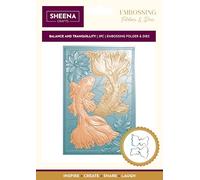Crafters Companion - Sheena Douglass 4″ X 6″ 3D Embossing Folder & Metal Die - Balance and Tranquillity