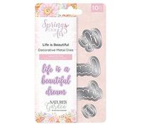 Crafters Companion Spring is in The Air Metal Die - Life is Beautiful