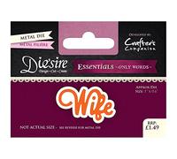 Crafter's Companion "Wife" Diesire Essentials Only Words, Purple