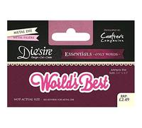 Crafter's Companion "World'S Best Diesire Essentials Only Words, Purple