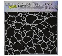 Crafters Workshop Plastic Template 6-inch x 6-inch Organic Matter