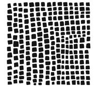 Crafter's Workshop Template 6"X6"-Square Stones