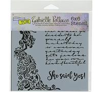 Crafters Workshop Template, Multi-Colour, 18.03 x 15.24 x 0.07 cm