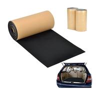 Crafthaven Garage Wall Protector Foam 2Pcs, Self Adhesive EVA Foam Roll, Ultra Thick Black-Foam Wall Protector for Garages, Parking, Auto Repair Shops, 200 x 20 CM