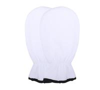 CRAFTHROU 1 Pair Exfoliating Moisturizing Gloves for Hand Care Made of Soft Dacron Material, Suitable for Use Alone with Body Lotion or Hand Cream to Skin Texture