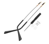 CRAFTHROU 1 Pair Universal Metal Eyeglasses Replacement Arms Legs for Sunglasses Wear Resistance, Sturdy Glasses Temple Repair Accessory for Broken Frame Restoration