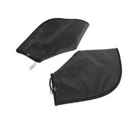 CRAFTHROU 1 Pair Walker and Wheelchair Handlebar Gloves, Windproof Plush Cloth Sleeve Covers for Autumn and Winter, Enhanced Rain and Snow Protection, for Adults and Seniors During Cold