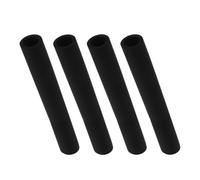 CRAFTHROU 10pcs Black Sponge Dog Leash Grip Wraps for Pet Leash Handle Sleeve, Extends Service Life and Prevents Hand, for Outdoor Activities and Walks