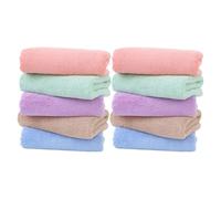 CRAFTHROU 10pcs Hamster Bedding Pads 30x30cm Absorbent Quick-drying Flannel Cage Liners Soft Washable Fleece Blanket for Small Pets Rodents and Hamsters