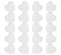 CRAFTHROU 10pcs Heart Shaped Silicone Glasses Ear Grip for Reading Glasses and Sunglasses Comfortable to Wear and Hidden the Ear for Adults