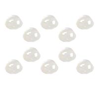 CRAFTHROU 10pcs Natural Loofah Sponge Soap Holder Set with Drain Tray, Reusable Kitchen Cleaning Tool for Dishwashing and Soap Storage