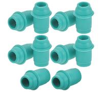 CRAFTHROU 10pcs Universal Plastic Cupping Pump Connectors with Strong Adsorption for Cupping Hand Pump Replacement Nozzle Tips, Easy to Store, for Home Use on Back, Arms, and Legs