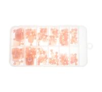 CRAFTHROU 120pcs Press on Toe Nails Short Square Pink French Tip False Toenails Full Cover Nail Tips for Women DIY Pedicure with Precut Plastic Design Minimizing Shifting or Lifting
