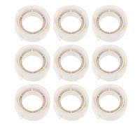CRAFTHROU 15 Rolls of Removable Double Sided Adhesive Soft Acrylic round Dot Stickers for Party Planning and General Craft Applications, White Balloon Tape for Decorations and Posters