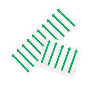 CRAFTHROU 15pcs 15pcs Directional Arrow One-Way Indicator Sticker for Equipment, Pet Material Safety Decal, Easy to Stick Protective Label Suitable for Office and Community Center Direction