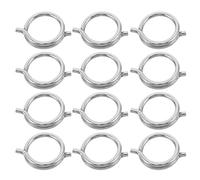 CRAFTHROU 15pcs Kitchen Shear Springs Replacement Set for Poultry Shears Made of Sturdy Spring Steels with Resistance to Deformation and Maintain Tension, Suitable for Home Cooks