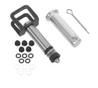CRAFTHROU 2 Sets Floor Jack Pump Core Replacement Kit with Seal and Plunger Hydraulic Trolley Jack Repair Parts for Oil Leak Fix and Smooth Lifting