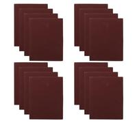 CRAFTHROU 20pcs Pet Bird Sandpaper Sheets for Parrot Claw Trimming, Firm Material Natural Habitat Simulation Gravel Paper, Cuttable Cage Liner Pads Suitable for Bird Cage Floor and Perch