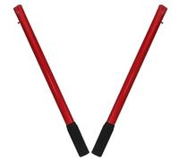 CRAFTHROU 2pcs 2 Ton Floor Jack Handle Replacement Rods for Hydraulic Crane and Engine Hoist, Steel and Rubber Construction with Comfortable Grip and Ergonomic Design for Automotive Jack