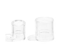 CRAFTHROU 2pcs Acrylic Ant Nest Waterer Bowls with Design and Stable Base, Pet Ant Water Feeding Dispensers Suitable for Pets and Lizards, Indoor Use
