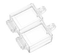 CRAFTHROU 2pcs Boat-shaped Rocker Switch Covers Button Protection Guard Dustproof Switch Protection Covers for Outdoor Electrical Use Prevent Accidental Operation