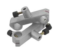CRAFTHROU 2pcs Metal and Plastic Optical Rail Slider Clamp for Physics Lab, Wide Compatibility and Precise Alignment, for Physical Experiments and Optics Bench Fixing
