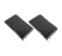 CRAFTHROU 2pcs Small Plastic Expanding File Folder with Multilayer Accordion Design, Portable Document and Card Organizer for Office and Travel Use