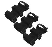 CRAFTHROU 3pcs Adjustable Fire Extinguisher Holder Strap with Nylon Material and Strong Fastening, Universal Compatibility Fire Extinguisher Mount Band for Car Trunk and Trucks